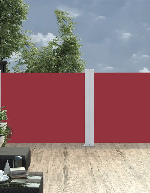 Încărcați imaginea în vizualizatorul Galerie, Copertină laterală retractabilă, roșu, 140 x 1000 cm - Lando
