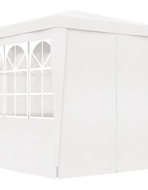 Загрузите изображение в средство просмотра галереи, Cort petrecere profesional cu pereți, alb, 2,5 x 2,5 m 90 g/m² - Lando
