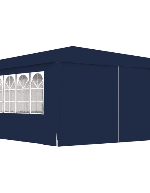 Încărcați imaginea în vizualizatorul Galerie, Cort de petrecere profesional cu pereți albastru 4x4 m 90 g/m² - Lando

