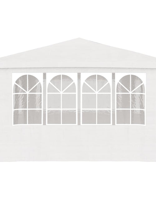 Încărcați imaginea în vizualizatorul Galerie, Cort de petrecere profesional cu pereți alb 4 x 6 m 90 g/m² Lando - Lando
