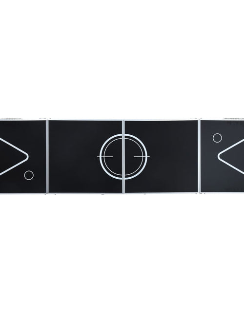 Încărcați imaginea în vizualizatorul Galerie, Masă de joc cu bere tip ping pong, pliabilă, negru, 240 cm Lando - Lando
