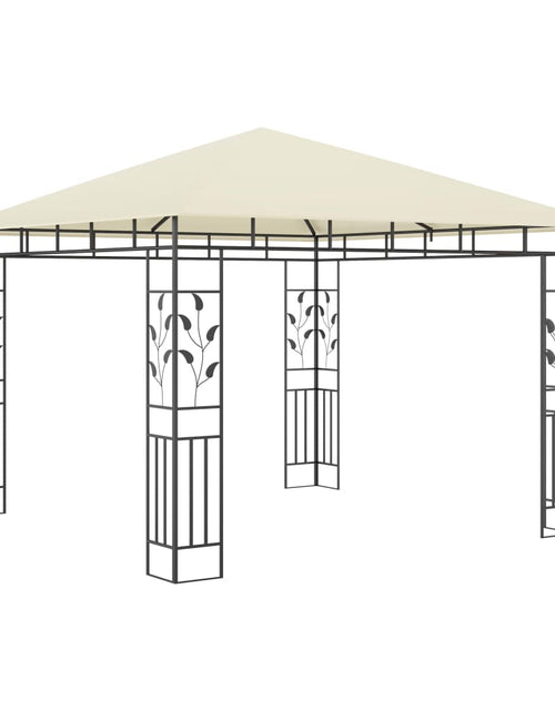 Încărcați imaginea în vizualizatorul Galerie, Pavilion cu plasă anti-țânțari, crem, 3x3x2,73 m, 180 g/m² Lando - Lando
