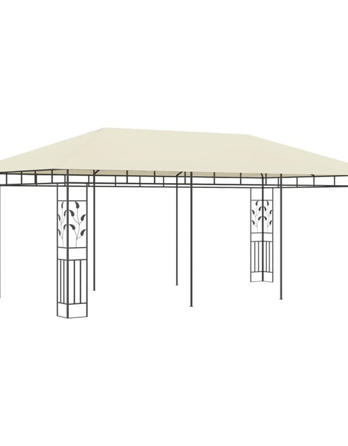 Загрузите изображение в средство просмотра галереи, Pavilion cu plasă anti-țânțari, crem, 6 x 3 x 2,73 m Lando - Lando
