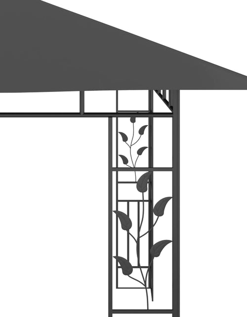 Încărcați imaginea în vizualizatorul Galerie, Pavilion cu plasă anti-țânțari, antracit, 4 x 3 x 2,73 m Lando - Lando
