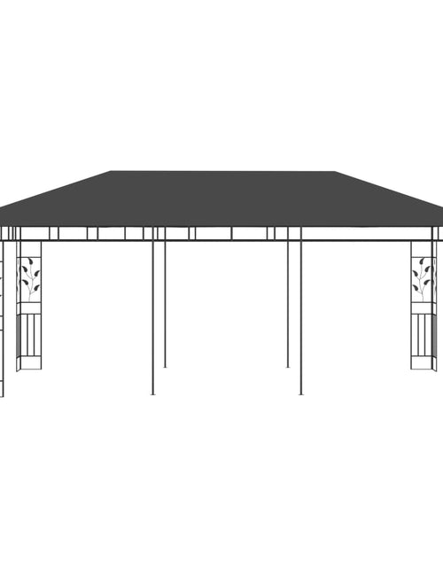 Încărcați imaginea în vizualizatorul Galerie, Pavilion cu plasă anti-țânțari, antracit, 6 x 3 x 2,73 m Lando - Lando
