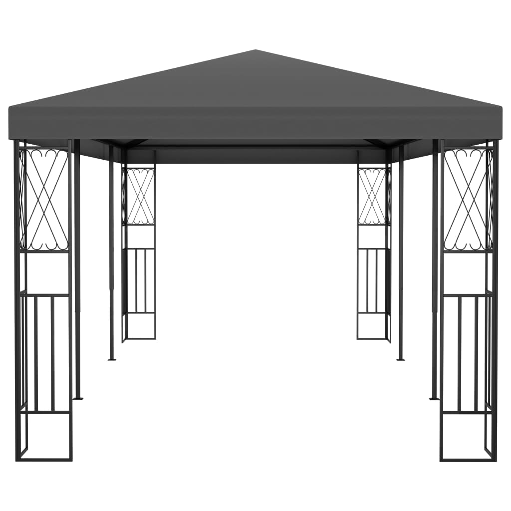 Pavilion, antracit, 3 x 6 m, material textil Lando - Lando