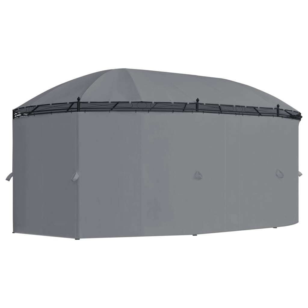 Pavilion cu perdele, antracit, 520x349x255 cm Lando - Lando