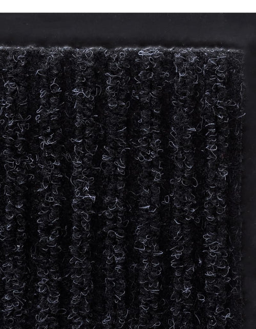 Încărcați imaginea în vizualizatorul Galerie, Covoraș de ușă, negru, 117x220 cm, PVC - Lando
