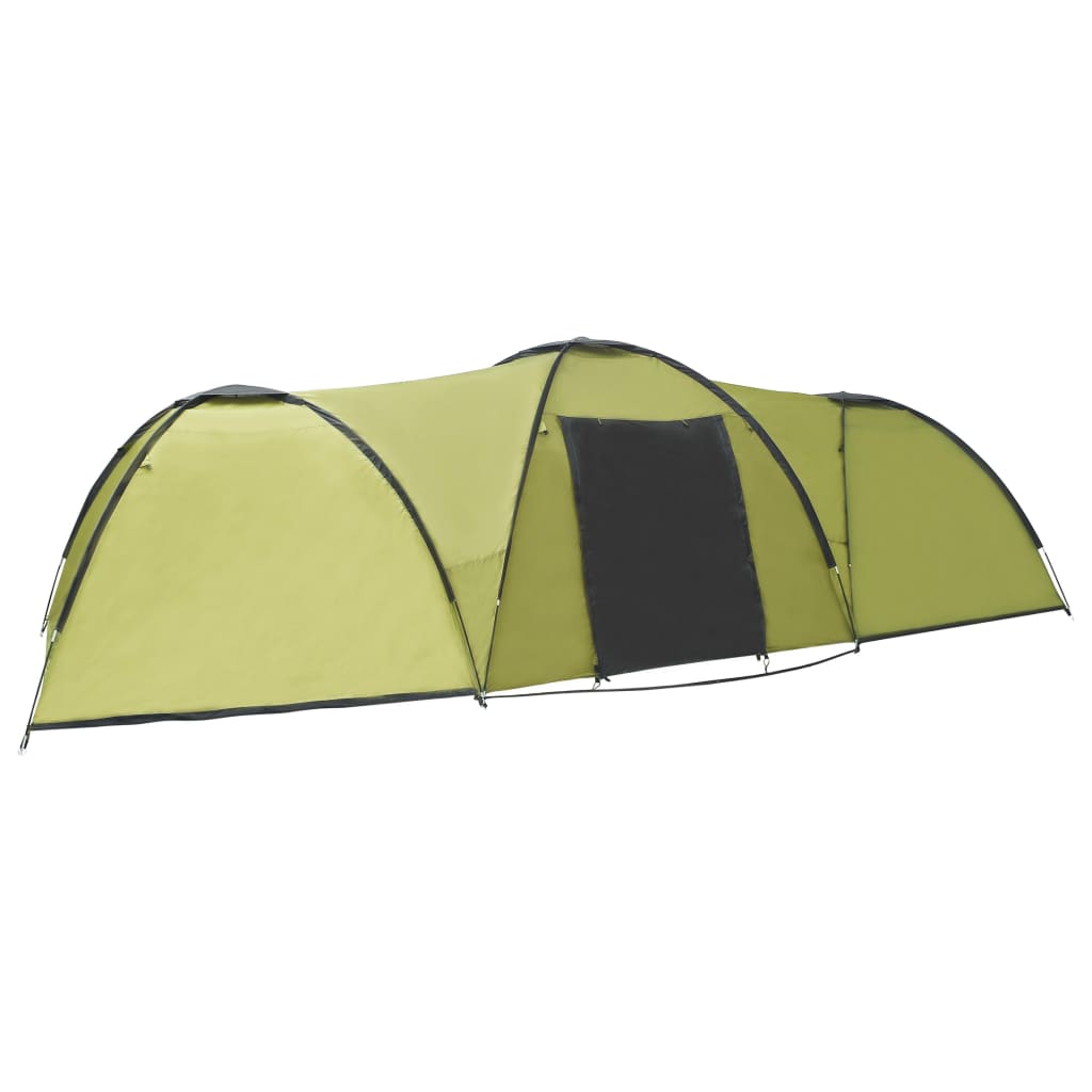 Cort camping tip iglu, 8 persoane, verde, 650 x 240 x 190 cm Lando - Lando