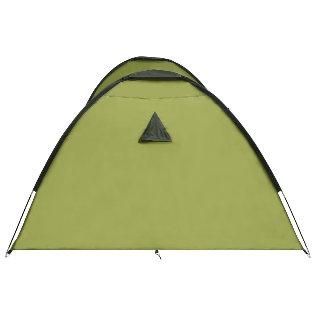 Cort camping tip iglu, 8 persoane, verde, 650 x 240 x 190 cm Lando - Lando