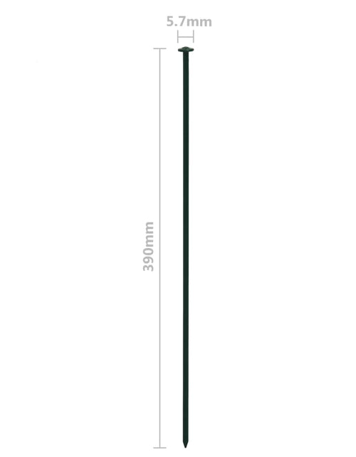 Încărcați imaginea în vizualizatorul Galerie, Set gard de iaz arcuit, verde, 77,3 x 26 cm Lando - Lando
