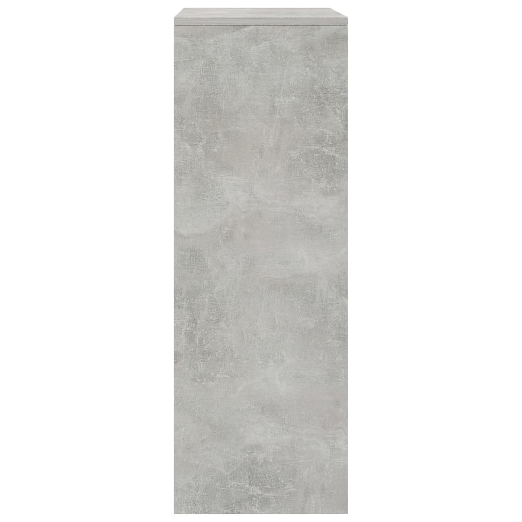 Servantă cu 6 sertare, gri beton, 50x34x96 cm, PAL Lando - Lando