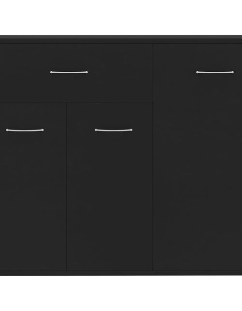 Загрузите изображение в средство просмотра галереи, Servantă, negru, 88 x 30 x 70 cm, PAL Lando - Lando
