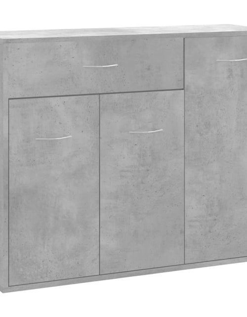 Загрузите изображение в средство просмотра галереи, Servantă, gri beton, 88 x 30 x 70 cm, PAL Lando - Lando
