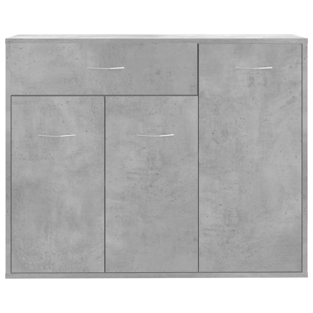 Servantă, gri beton, 88 x 30 x 70 cm, PAL Lando - Lando