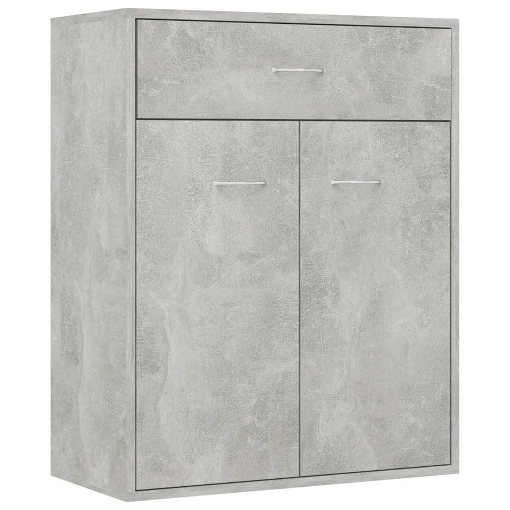 Servantă, gri beton, 60x30x75 cm, PAL Lando - Lando
