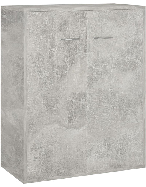Încărcați imaginea în vizualizatorul Galerie, Servantă, gri beton, 60x30x75 cm, PAL - Lando
