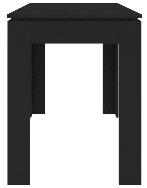Загрузите изображение в средство просмотра галереи, Masă de bucătărie, negru, 120 x 60 x 76 cm, PAL - Lando
