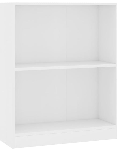 Загрузите изображение в средство просмотра галереи, Bibliotecă, alb, 60x24x74,5 cm, lemn compozit Lando - Lando
