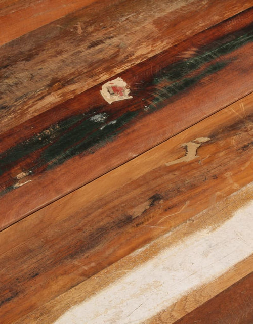 Загрузите изображение в средство просмотра галереи, Blat de masă pătrat, 70 x 70 cm, lemn masiv reciclat, 25-27 mm - Lando
