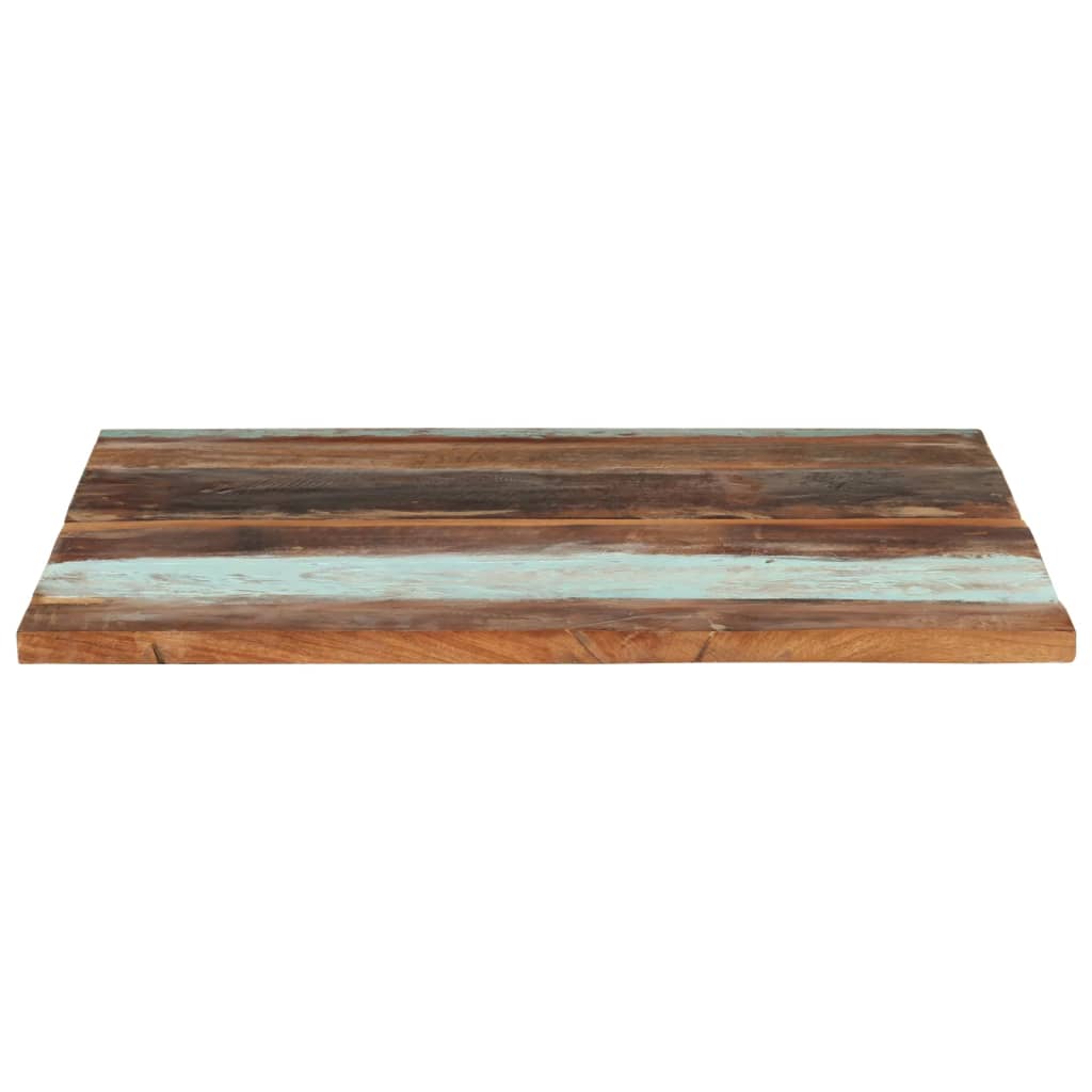 Blat de masă pătrat, 80 x 80 cm, lemn masiv reciclat, 25-27 mm - Lando