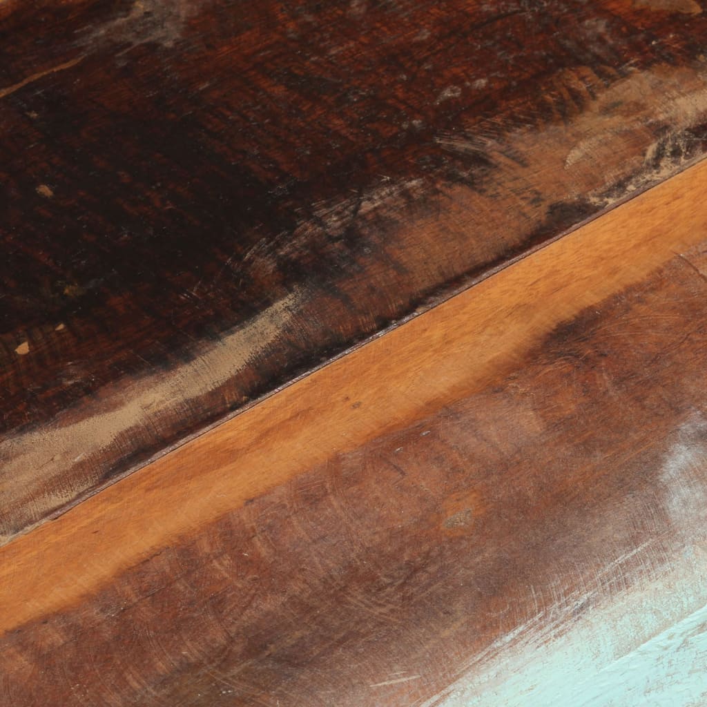 Blat de masă pătrat, 80 x 80 cm, lemn masiv reciclat, 25-27 mm - Lando