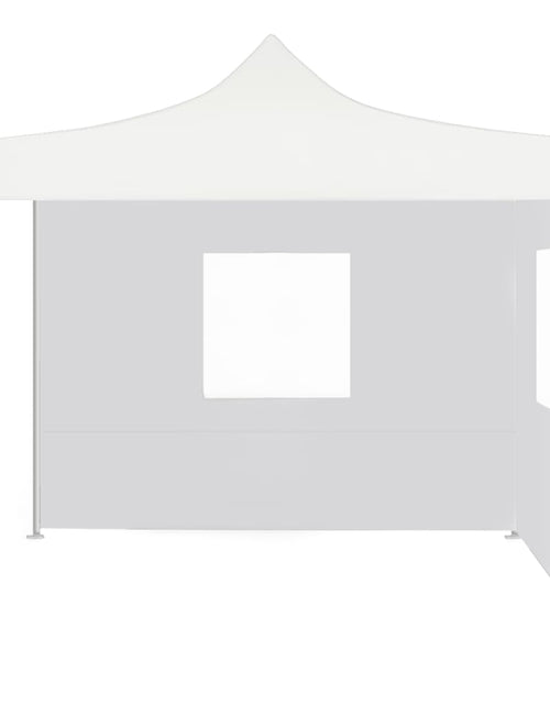 Загрузите изображение в средство просмотра галереи, Cort de petrecere pliabil cu 2 pereți laterali, alb, 2x2m, oțel Lando - Lando

