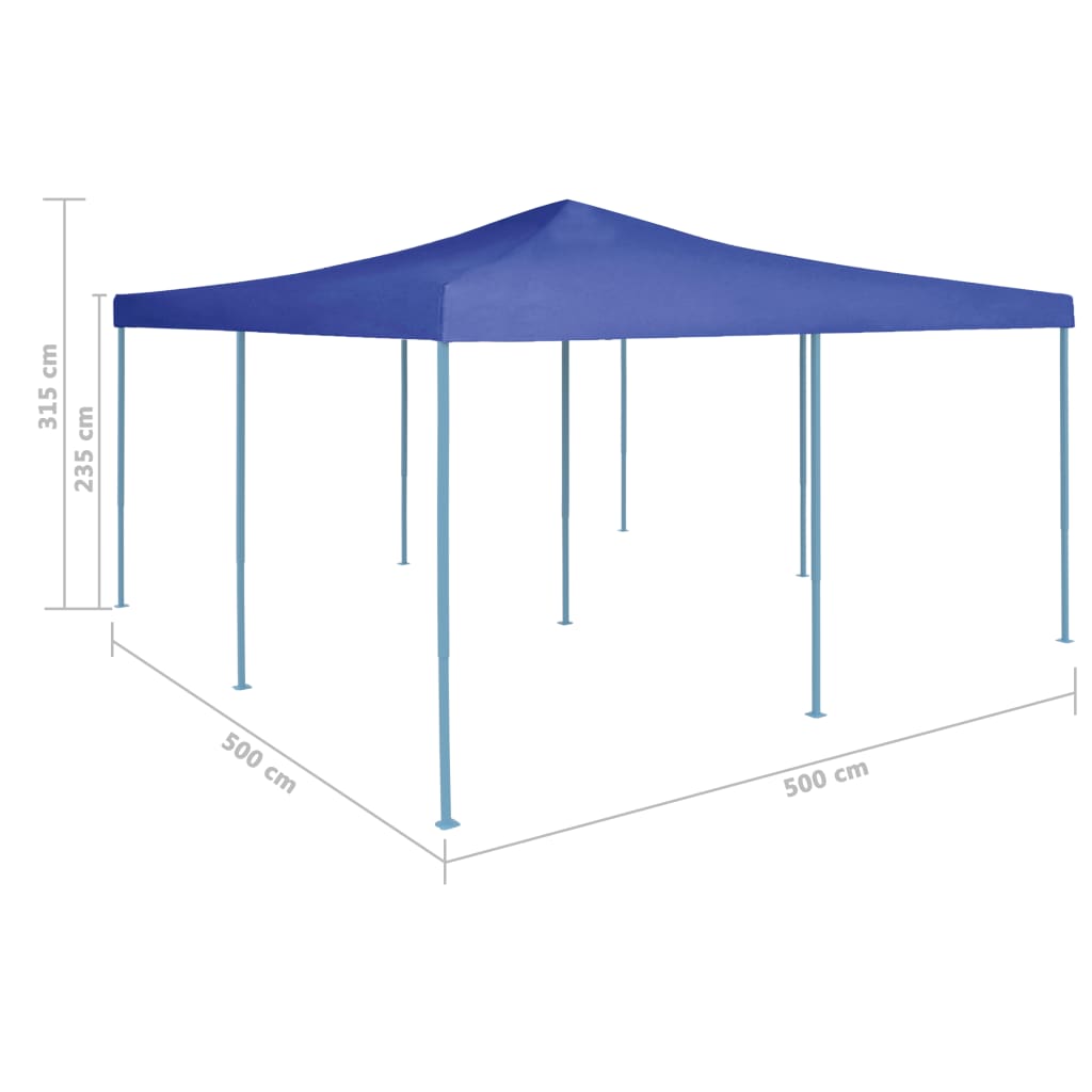 Pavilion pliabil, albastru, 5 x 5 m Lando - Lando