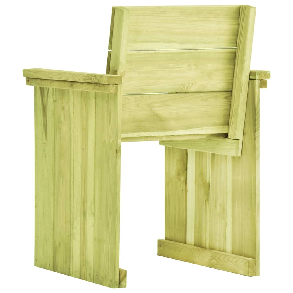 Scaun de grădină, lemn de pin tratat - Lando