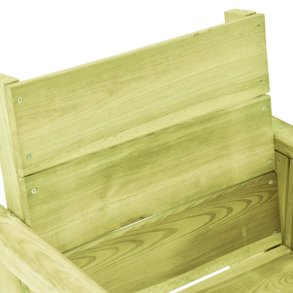 Scaun de grădină, lemn de pin tratat - Lando