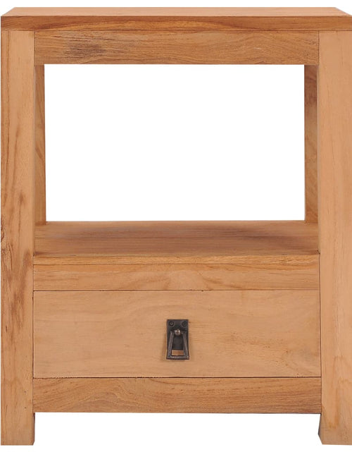 Încărcați imaginea în vizualizatorul Galerie, Noptieră, 40 x 30 x 50 cm, lemn masiv de tec - Lando
