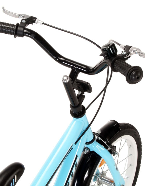 Загрузите изображение в средство просмотра галереи, Bicicletă pentru copii, negru și albastru, 14 inci Lando - Lando
