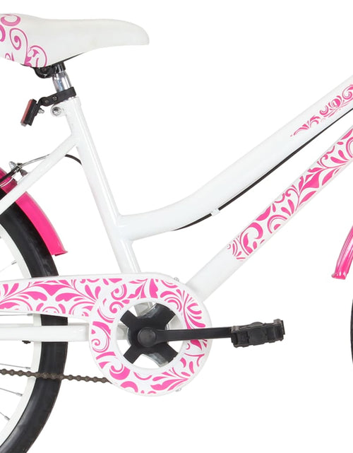 Încărcați imaginea în vizualizatorul Galerie, Bicicletă pentru copii, roz și alb, 24 inci Lando - Lando

