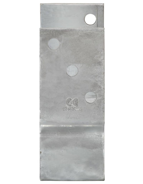 Загрузите изображение в средство просмотра галереи, Ancore de gard, 6 buc., argintiu, 7x6x15 cm, oțel galvanizat Lando - Lando
