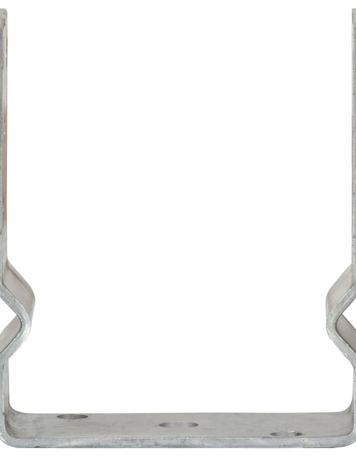 Загрузите изображение в средство просмотра галереи, Ancore de gard, 6 buc., argintiu, 12x6x15 cm, oțel galvanizat Lando - Lando

