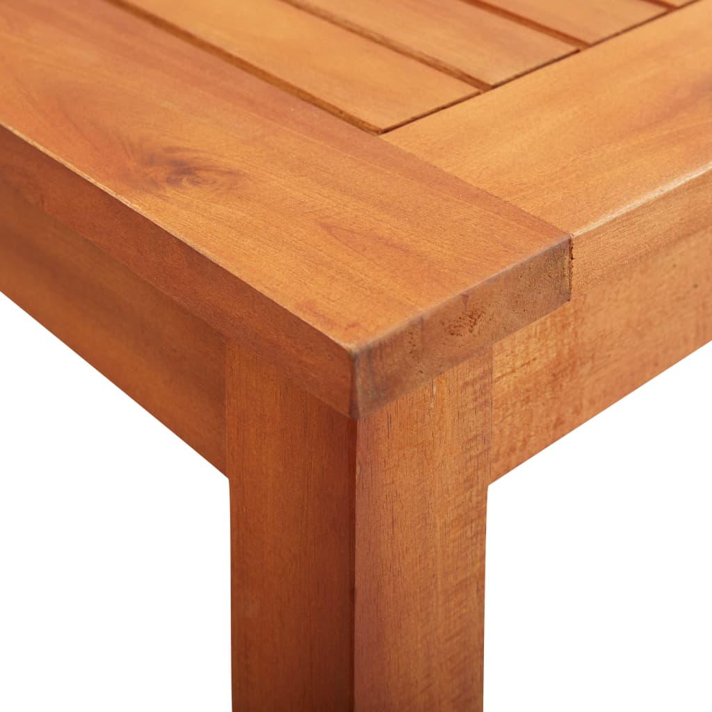 Set mobilier de exterior cu perne 3 piese, lemn masiv de acacia - Lando
