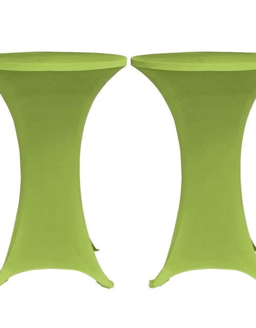 Încărcați imaginea în vizualizatorul Galerie, Husă elastică pentru masă, 4 buc., verde, 70 cm - Lando
