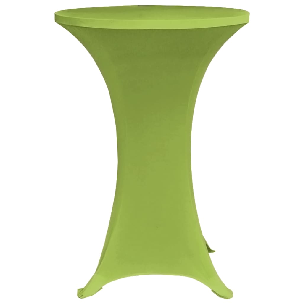 Husă elastică pentru masă, 4 buc., verde, 80 cm - Lando