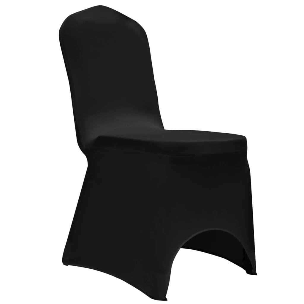 Huse elastice pentru scaun, 12 buc., negru - Lando
