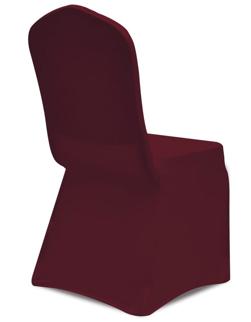 Загрузите изображение в средство просмотра галереи, Huse elastice pentru scaun, 12 buc., vișiniu - Lando
