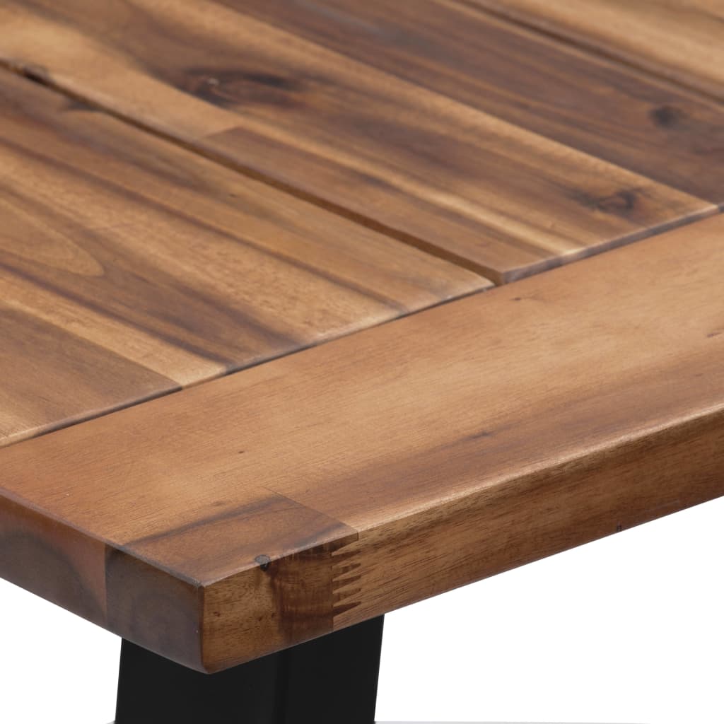 Masă de bucătărie, 180 x 90 cm, lemn masiv de acacia - Lando