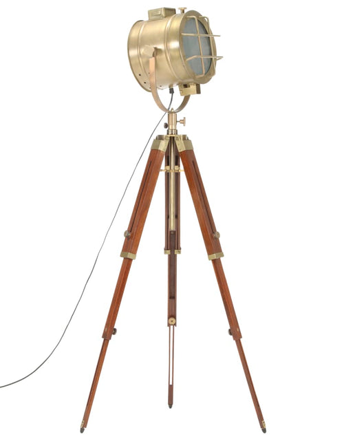 Загрузите изображение в средство просмотра галереи, Lampă de podea trepied, 165 cm, lemn masiv de mango - Lando
