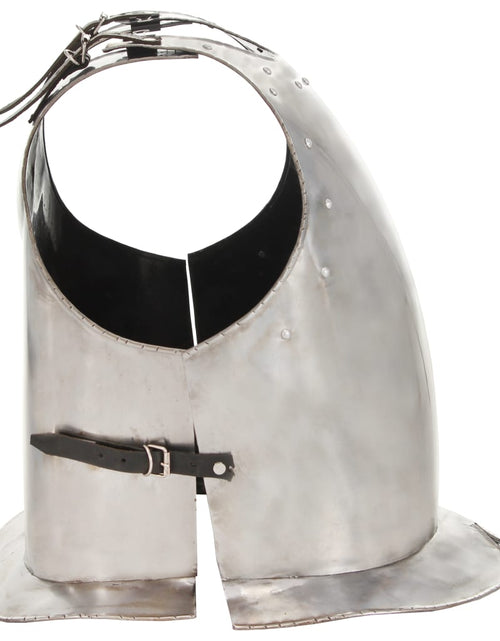 Загрузите изображение в средство просмотра галереи, Replică armură cavaler medieval jocuri cu roluri argintiu oțel - Lando
