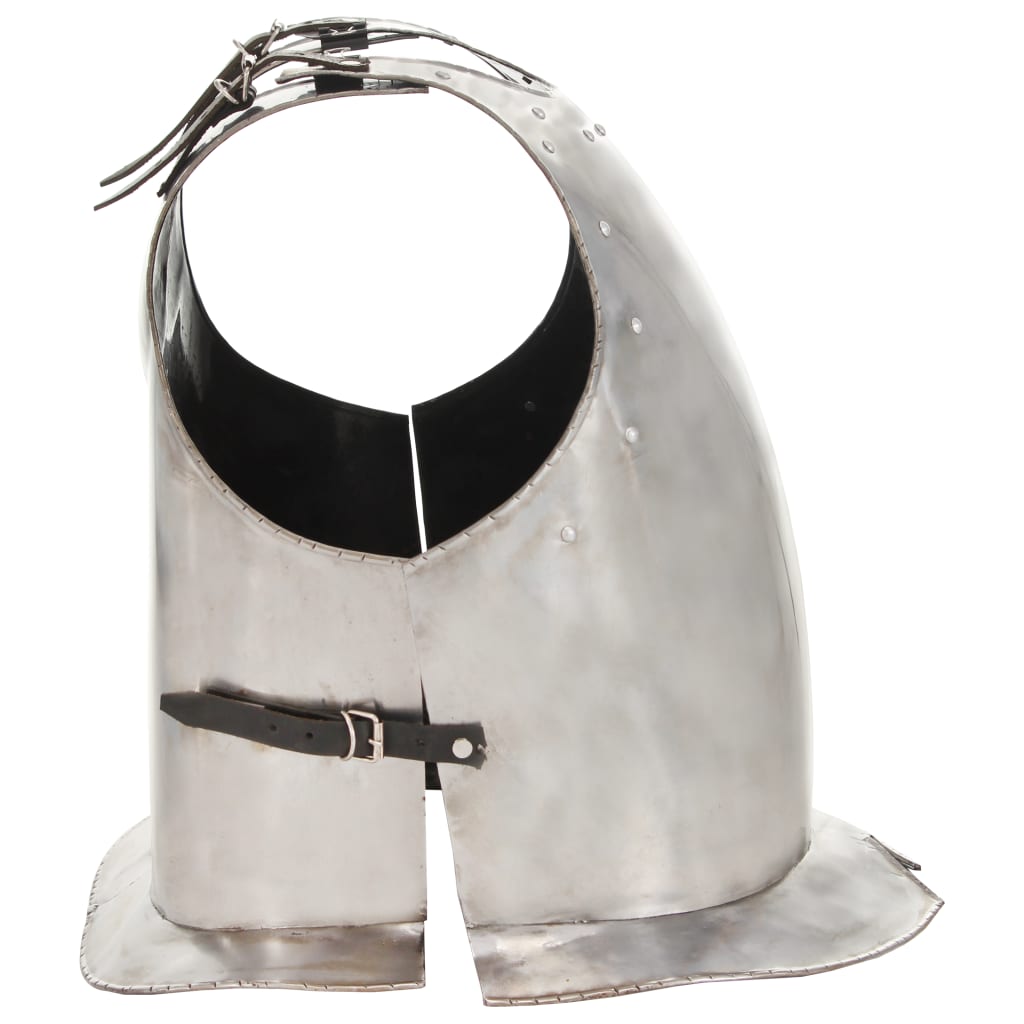 Replică armură cavaler medieval jocuri cu roluri argintiu oțel - Lando