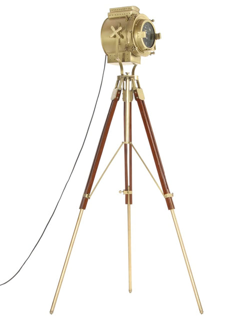 Загрузите изображение в средство просмотра галереи, Lampă de podea cu trepied, 193 cm, lemn masiv de mango - Lando
