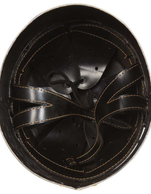 Загрузите изображение в средство просмотра галереи, Coif de cavaler medieval antichizat joc rol, argintiu, oțel - Lando
