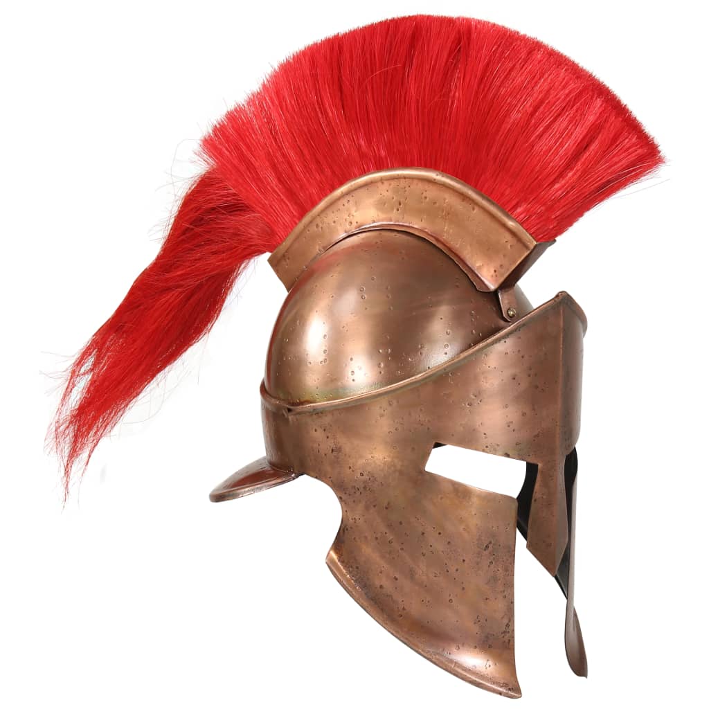 Coif războinic grec, antichizat, joc de rol, arămiu, oțel - Lando