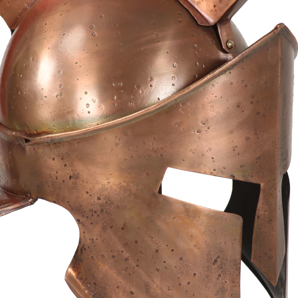 Coif războinic grec, antichizat, joc de rol, arămiu, oțel - Lando