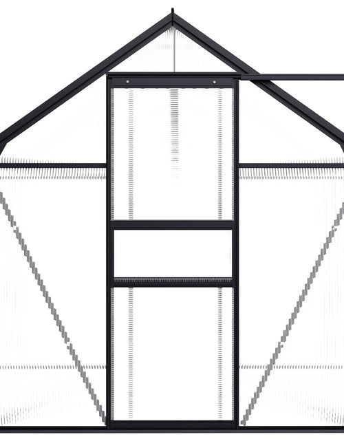 Загрузите изображение в средство просмотра галереи, Seră, antracit, 5,89 m², aluminiu Lando - Lando
