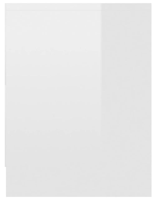Загрузите изображение в средство просмотра галереи, Noptieră, alb extralucios, 40 x 30 x 40 cm, PAL - Lando
